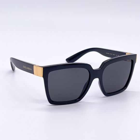 NEW DG6165 501/87 WOMEN’S SUNGLASSES DOLCE&GABBANA DG 6165 BLACK - Picture 5 of 11